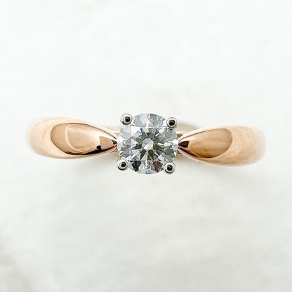 Tiffany & Co. Harmony Diamond Pink Gold Platinum Ring