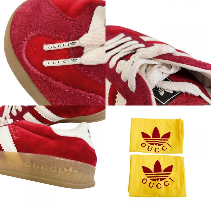Gucci Sneakers Velour Suede Gazelle