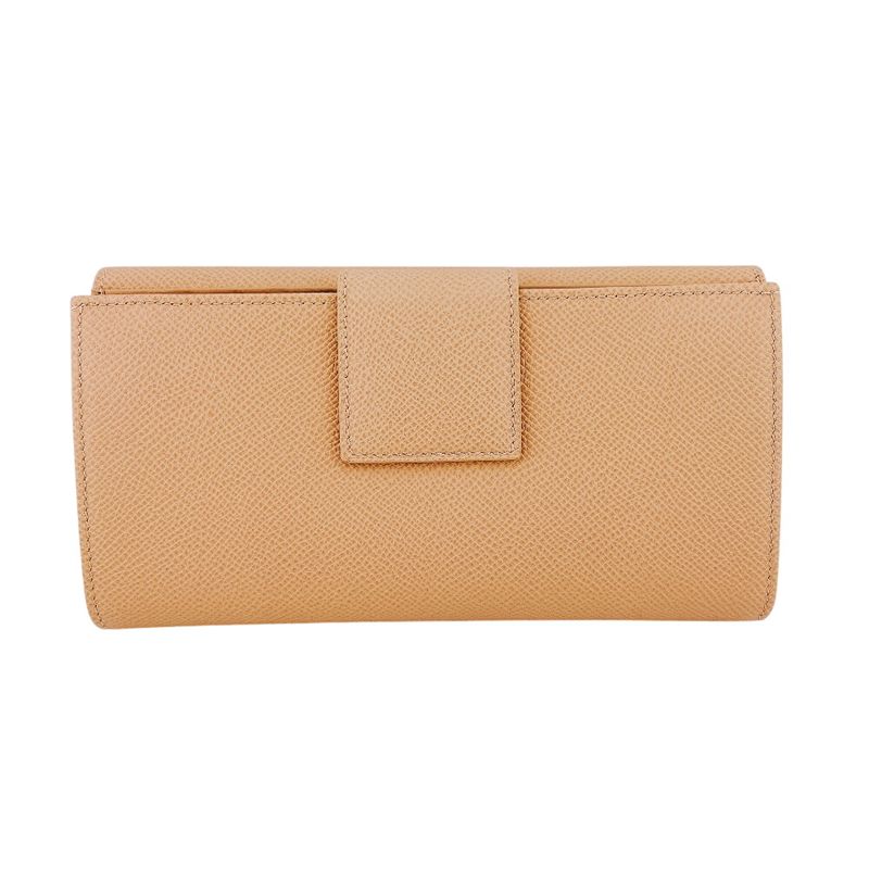 Bvlgari Hook Bifold Logo Clip Wallet
