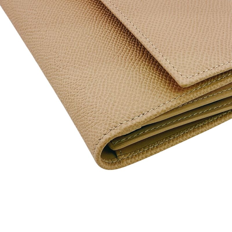 Bvlgari Hook Bifold Logo Clip Wallet