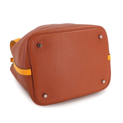 Hermes Picotin Lock Touch MM Hand Bag Taurillon Clemence Swift Cuibre Joanne