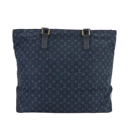 Louis Vuitton Monogram Mini Cabas Mezzo Personal Tote Blue Gold