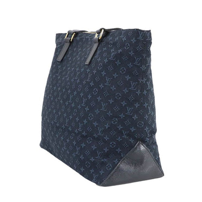Louis Vuitton Monogram Mini Cabas Mezzo Personal Tote Blue Gold