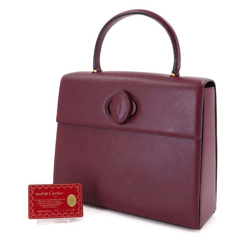 Cartier Must Handbag Mast Leather