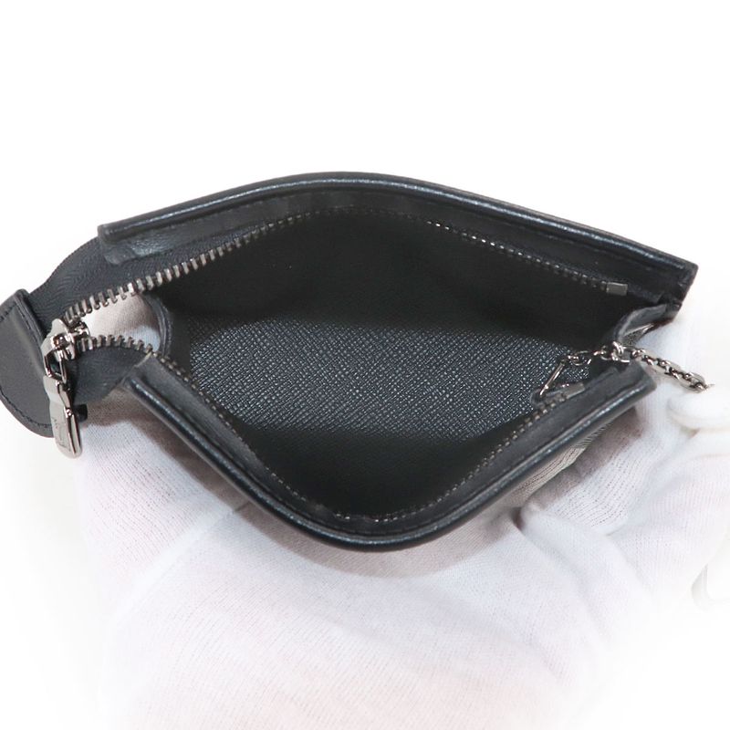 Louis Vuitton Monogram Eclipse Pochette Cles Vawayage Coin Case