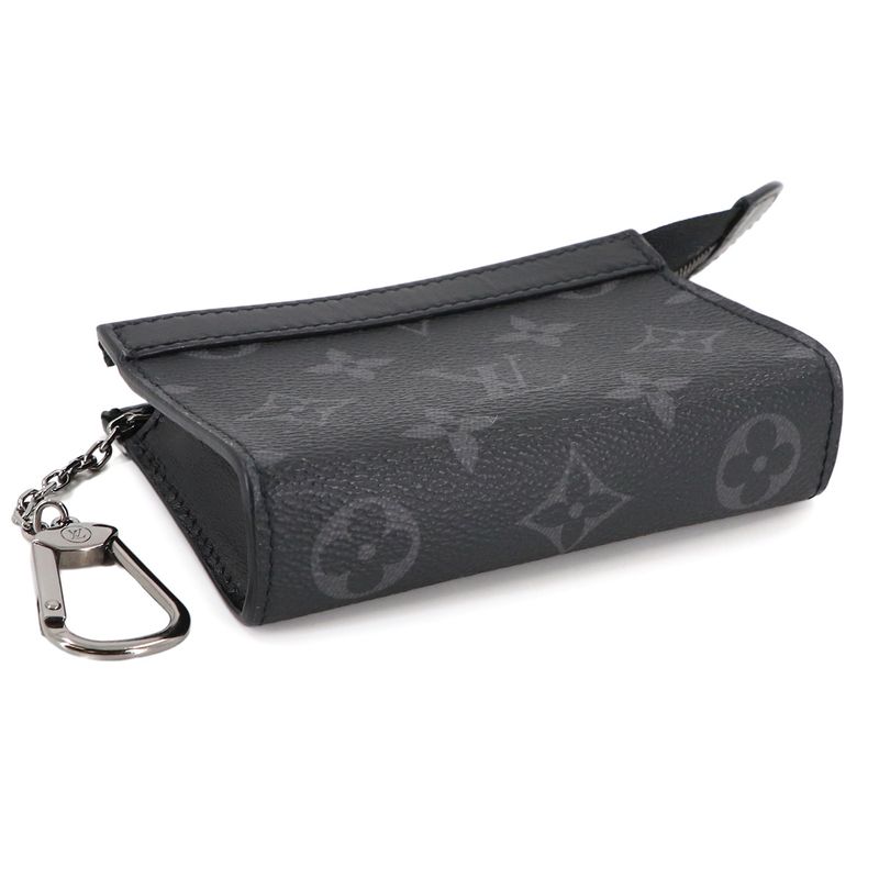 Louis Vuitton Monogram Eclipse Pochette Cles Vawayage Coin Case