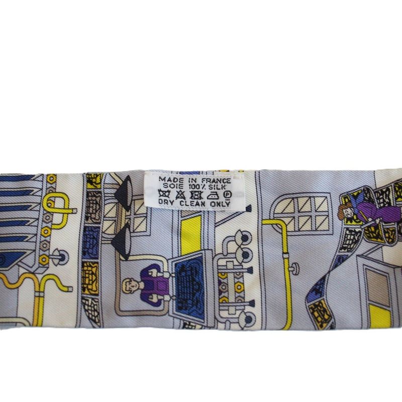 Hermes Twilly Maison de Carre Silk Blue