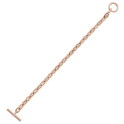 Hermes Chaine D'ancre TPM Pink Gold Bracelet