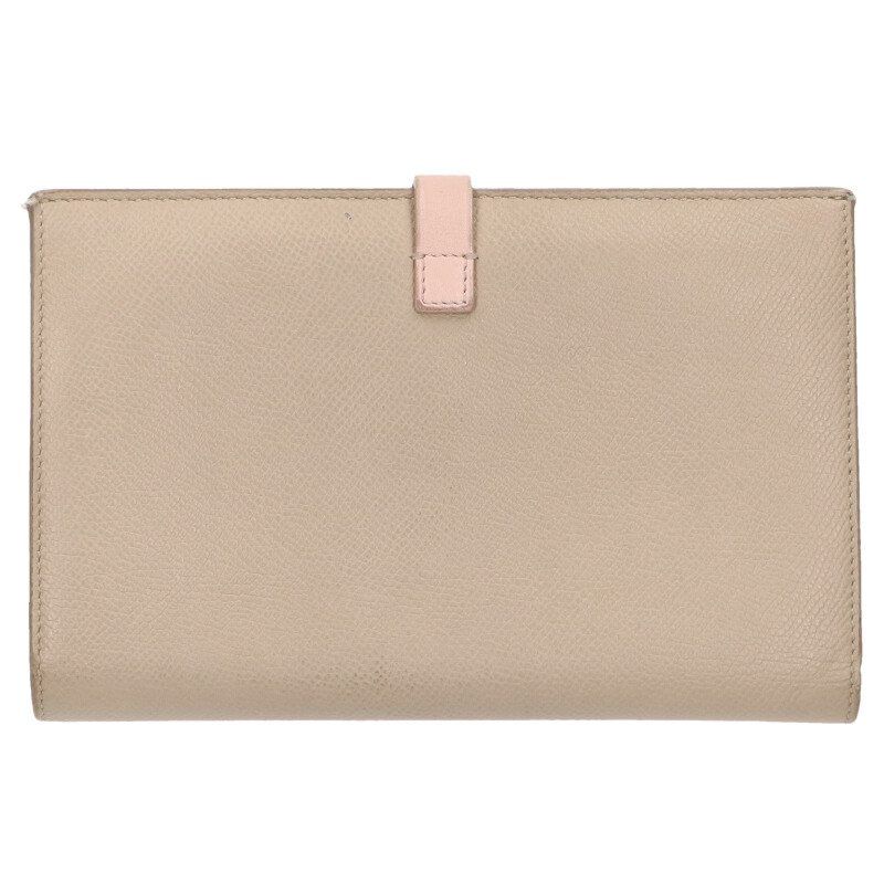 Celine Large Strap Wallet Beige Pink
