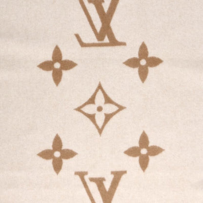 Louis Vuitton Reykjavik Gradient Cashmere Scarf Brown Beige
