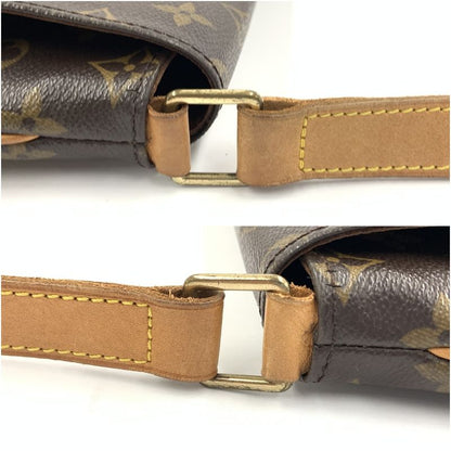 Louis Vuitton Monogram Musette Shoulder Bag Brown