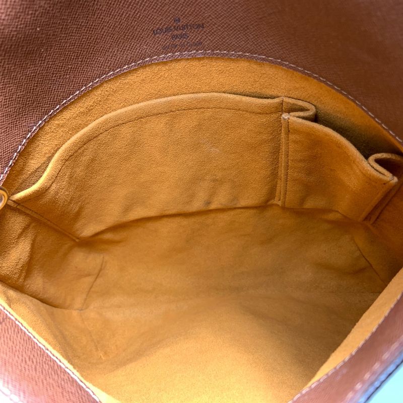 Louis Vuitton Monogram Musette Shoulder Bag Brown