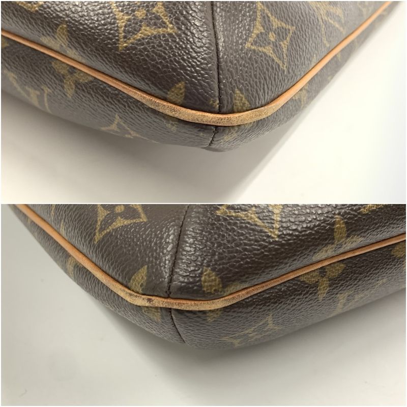 Louis Vuitton Monogram Musette Shoulder Bag Brown