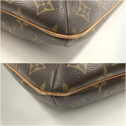 Louis Vuitton Monogram Musette Shoulder Bag Brown