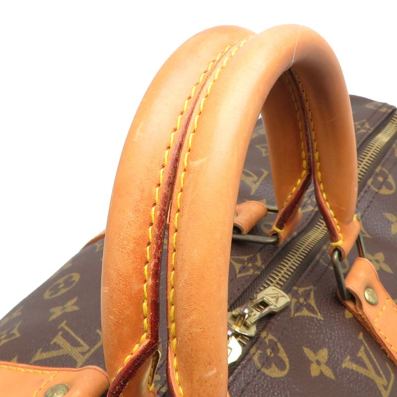 Louis Vuitton Boston Bag Leather Brown