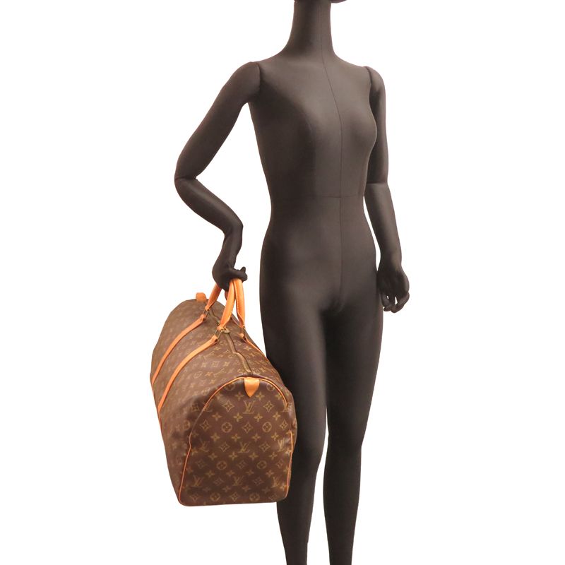 Louis Vuitton Boston Bag Leather Brown