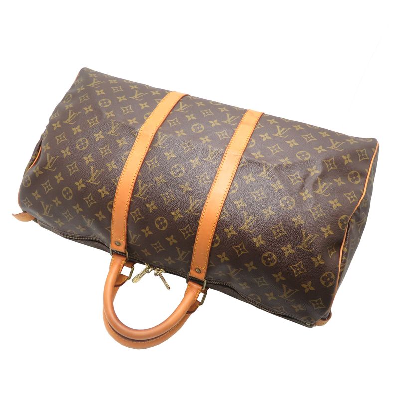 Louis Vuitton Boston Bag Leather Brown