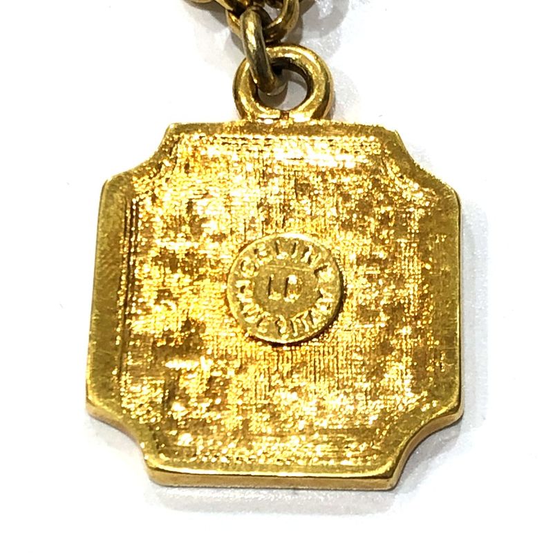 Celine Bracelet Montaigne Logo Charm Metal Gold