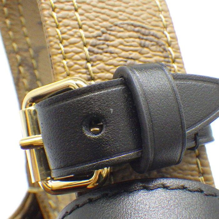 Louis Vuitton Shoulder Bag Atlantis BB Monogram Reverse Canvas Black