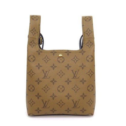 Louis Vuitton Shoulder Bag Atlantis BB Monogram Reverse Canvas Black