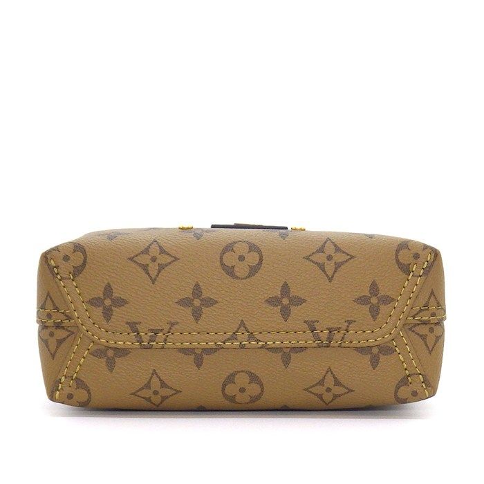 Louis Vuitton Shoulder Bag Atlantis BB Monogram Reverse Canvas Black