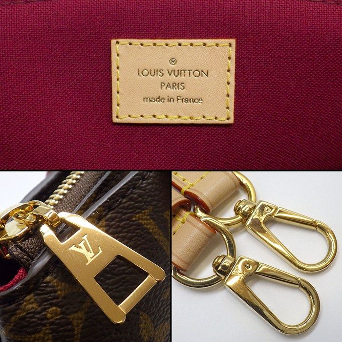 Louis Vuitton Shoulder Bag Petit Palais PM Monogram Canvas
