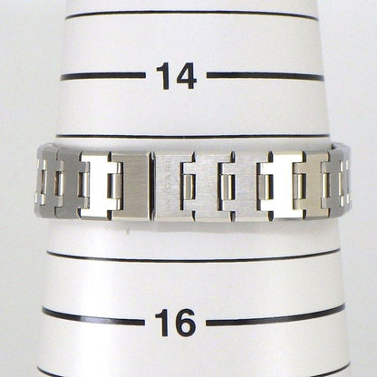 Bvlgari Watch White Dial Date SS Quartz Analog