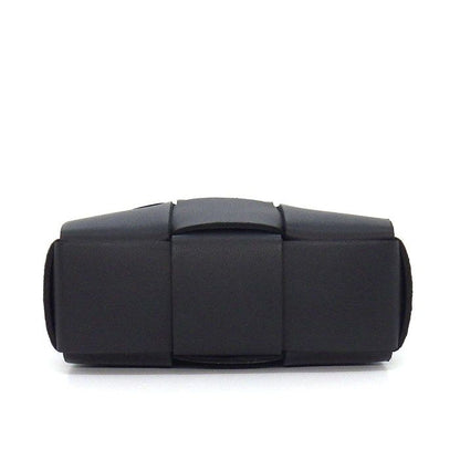 Bottega Veneta Shoulder Bag Cassette Mini Tote Black Lambskin Gold