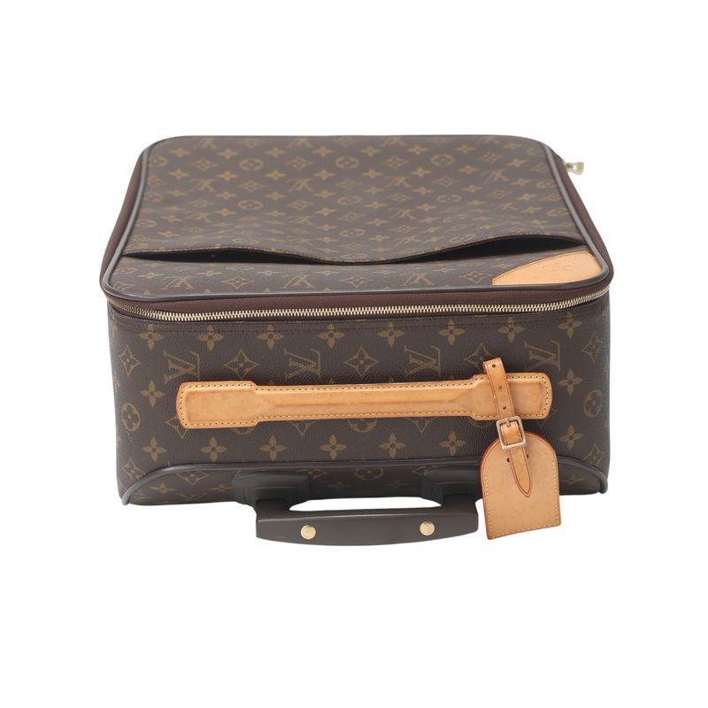 Louis Vuitton Monogram Travel Bag with Wheels Pegase 45 Suitcase