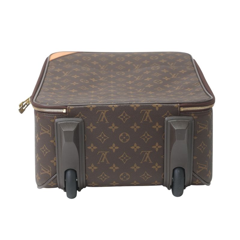 Louis Vuitton Monogram Travel Bag with Wheels Pegase 45 Suitcase