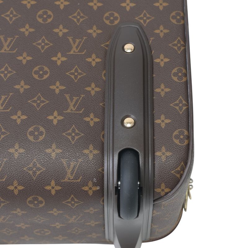Louis Vuitton Monogram Travel Bag with Wheels Pegase 45 Suitcase