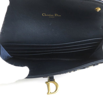Dior Chain Wallet Oak Oblique