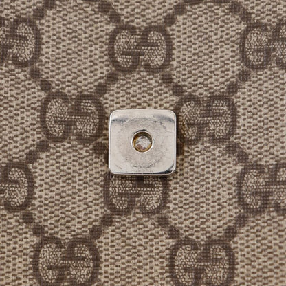 Gucci GG Supreme Canvas Beige Shoulder Bag
