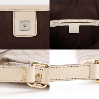 Gucci GG Supreme Canvas Beige Shoulder Bag