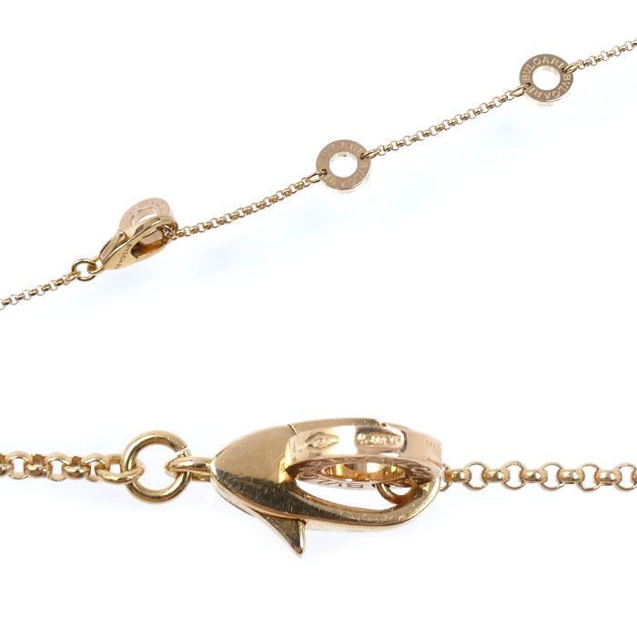 Bvlgari 18K Pink Gold Metal Necklace