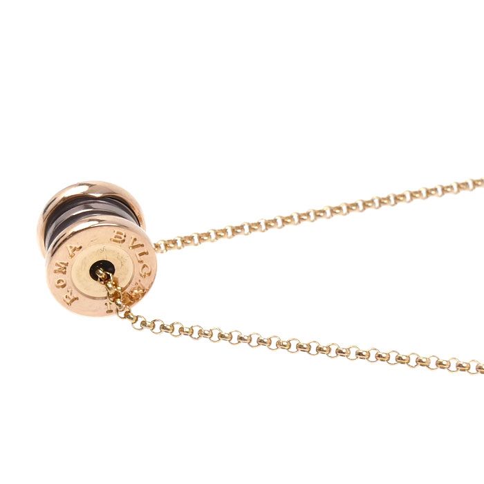 Bvlgari 18K Pink Gold Metal Necklace