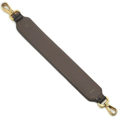 Fendi Strap You Brown Mini Gold Leather Hat