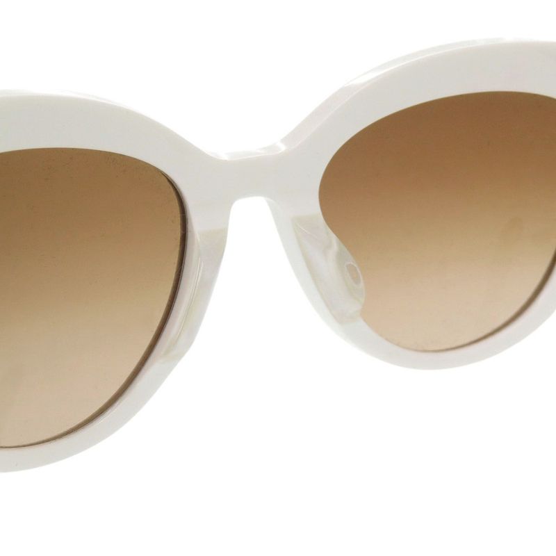 Dolce & Gabbana Sicilian Carre White Plastic Wood Blue