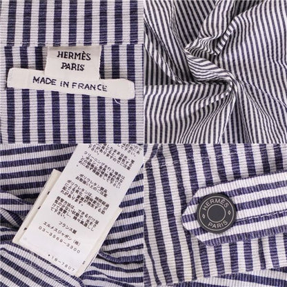 Hermes Jacket Zip Up Stripe Co