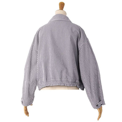 Hermes Jacket Zip Up Stripe Co