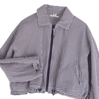 Hermes Jacket Zip Up Stripe Co