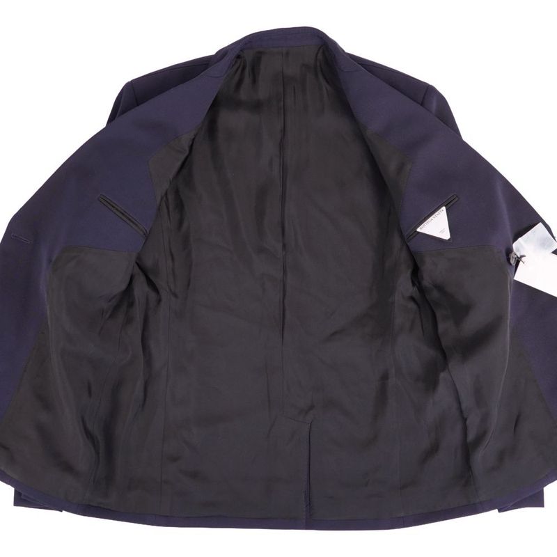 Bottega Veneta Jacket Te Wool Navy
