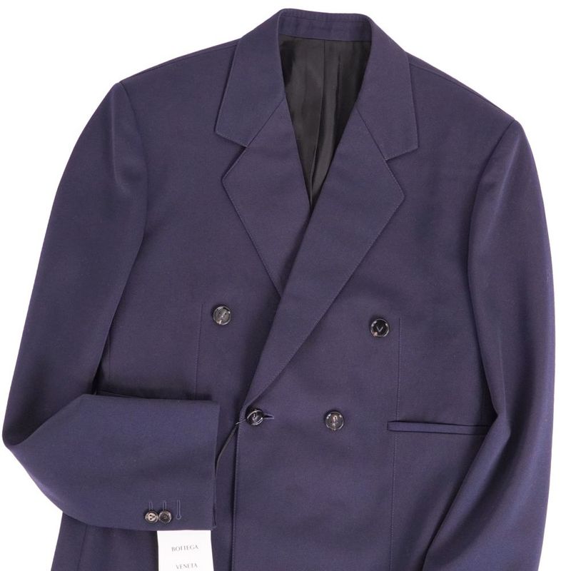 Bottega Veneta Jacket Te Wool Navy
