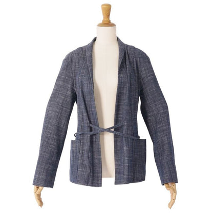 Dior Jacket Cotton Silk Indigo Bull
