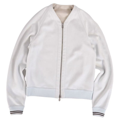 Hermes Jacket Sweatshirt Riba Beige Blue