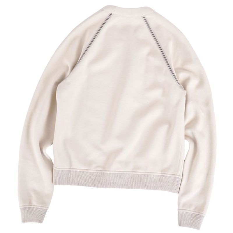 Hermes Jacket Sweatshirt Riba Beige Blue