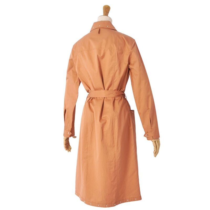 Hermes Shirt Dress with Belt Studded Cot
