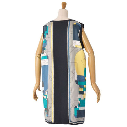 Hermes Dress Tunic Sleeveless Silk Switch