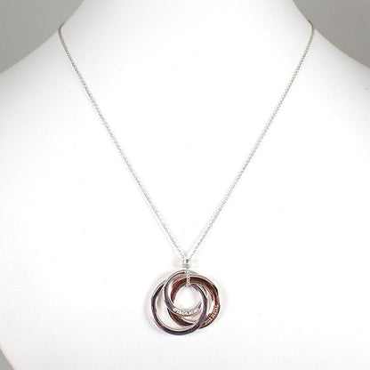 Tiffany & Co. 925 Metal Interlocking Necklace