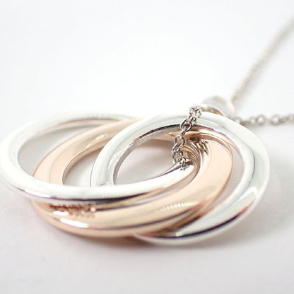 Tiffany & Co. 925 Metal Interlocking Necklace